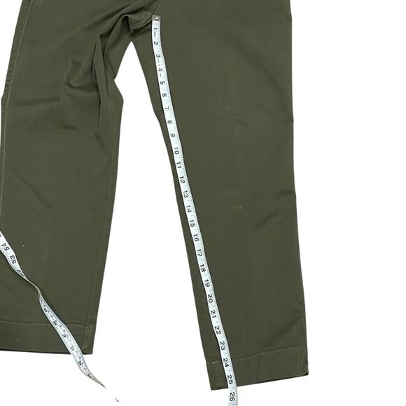Violets & Roses Olive Green Mid Rise Ankle Pants size 8 - Picture 3 of 14